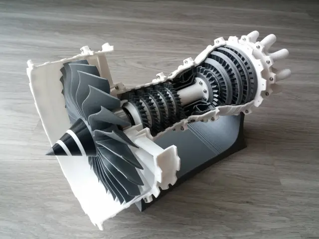 3D Printable Jet Engine — modelo 3D