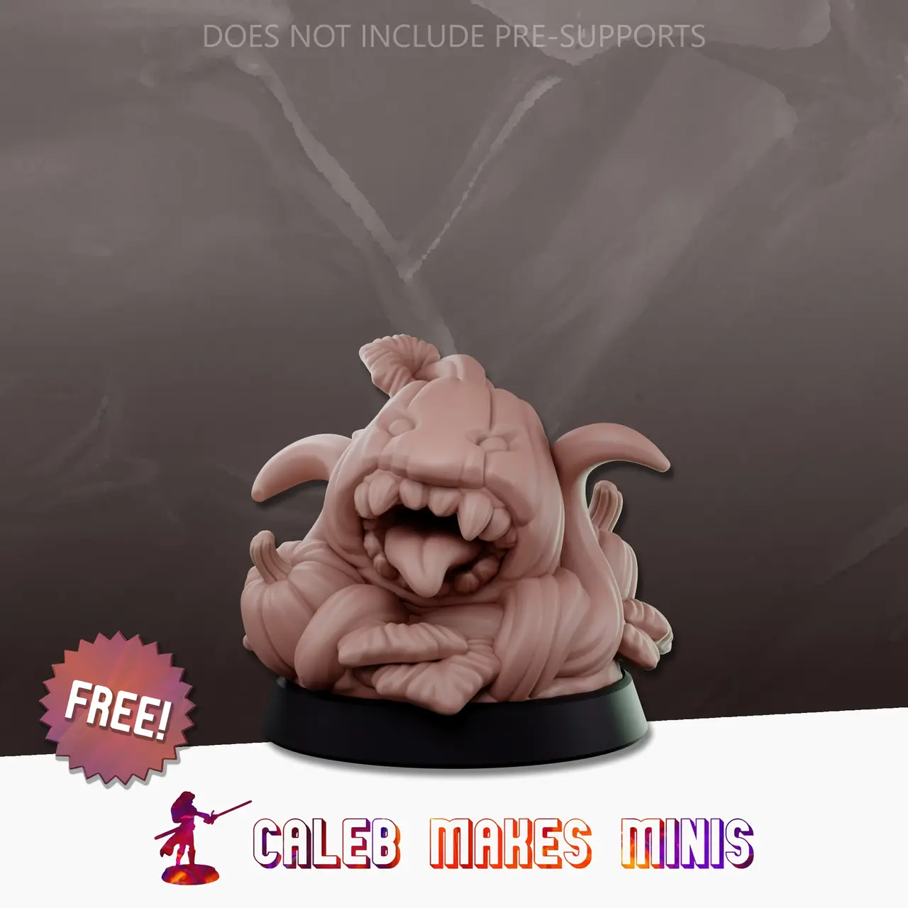 [FREE] Living Pumpkin (Version A) | Halloween Series (2026 - "Pumpkin Patch Cultists") — modelo 3D