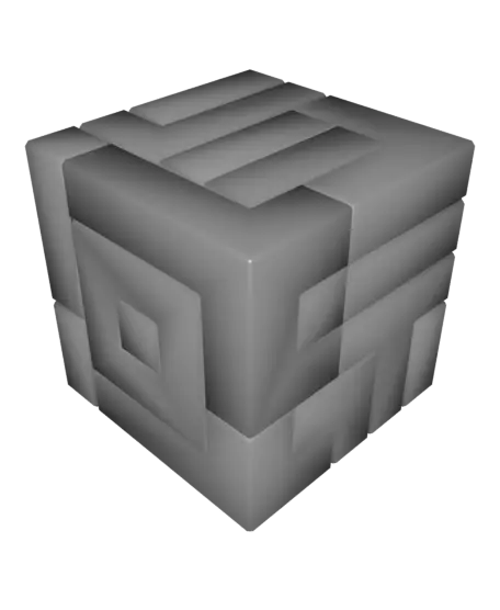 5x5 Puzzle Cube — modelo 3D