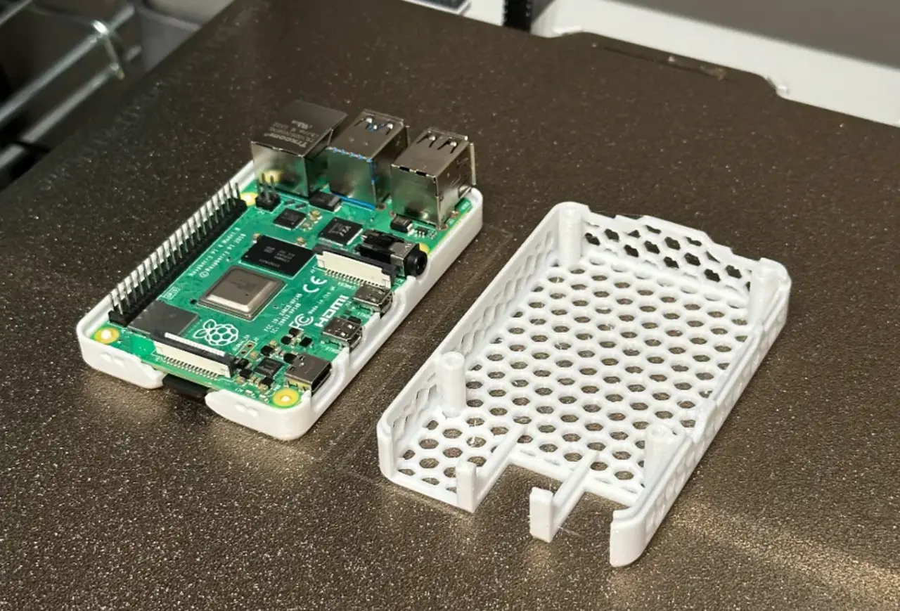 Raspberry Pi 4B Case (MAX AIRFLOW) — modelo 3D