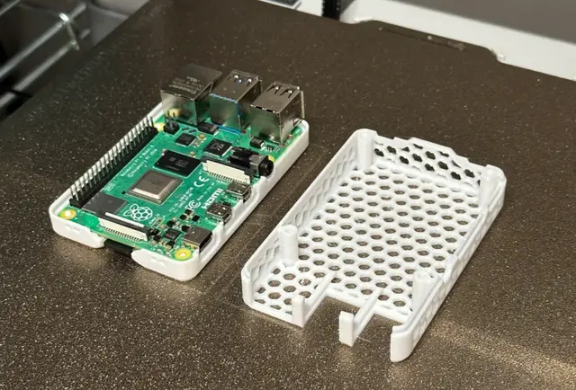 Raspberry Pi 4B Case (MAX AIRFLOW) — modelo 3D
