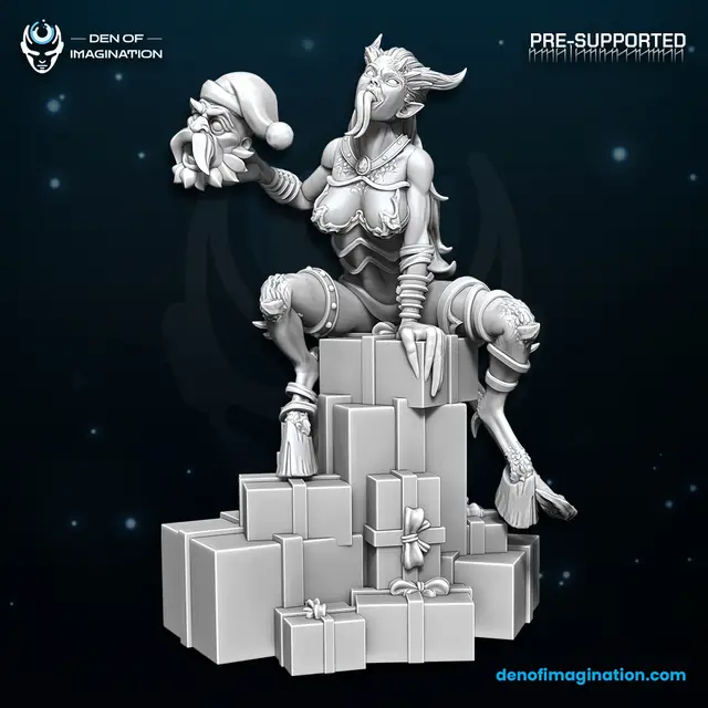 Succubus Chistmas Gift 2024 — modelo 3D