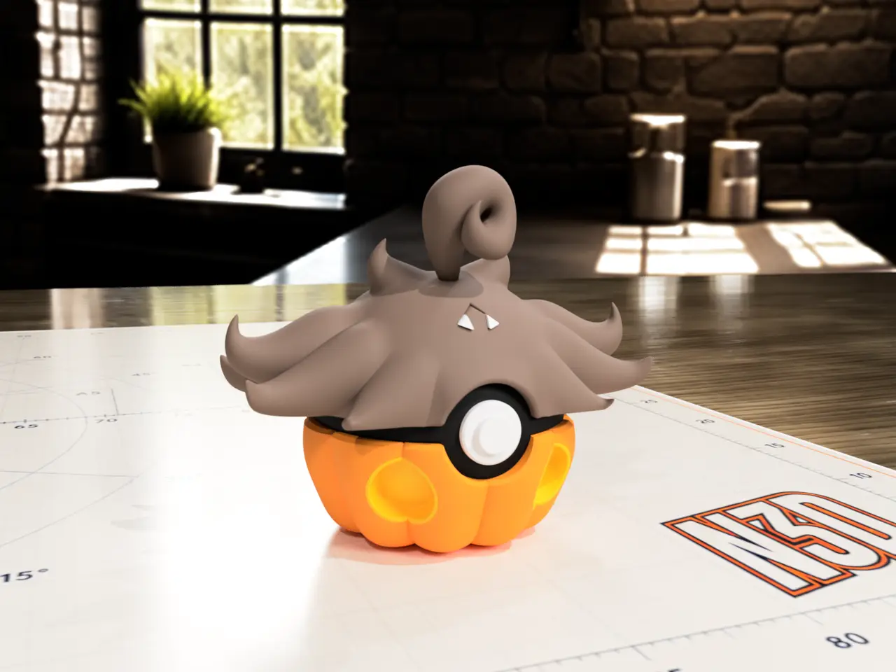 0710 - Pumpkaboo Ball — modelo 3D