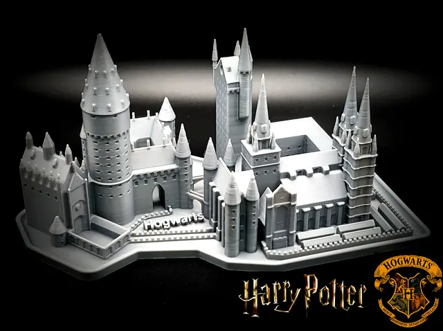 Hogwarts - Harry Potter — modelo 3D