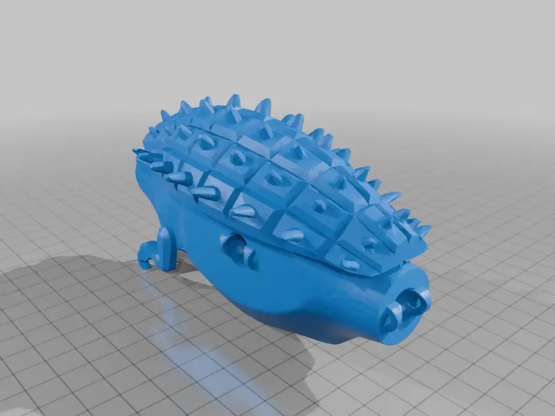 lego tyrankylosaurus — modelo 3D
