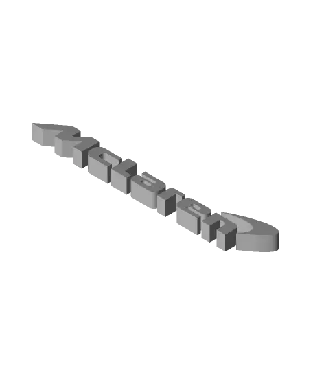 Mclaren Logo — modelo 3D
