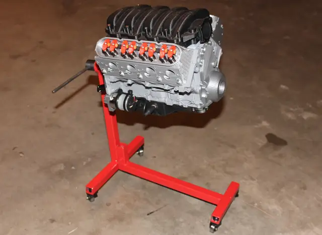 Chevy Camaro LS3 V8 Engine - Scale Working Model — modelo 3D