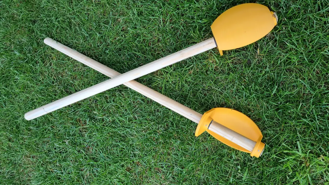 Broomstick Sword Hand Guard — modelo 3D