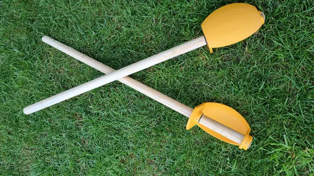 Broomstick Sword Hand Guard — modelo 3D