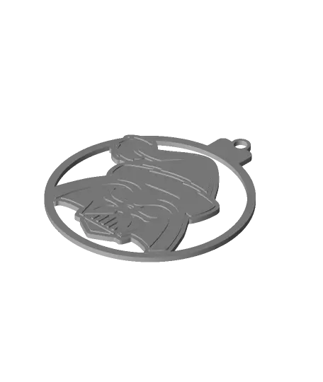 Darth Vader Christmas Tree Decoration — modelo 3D