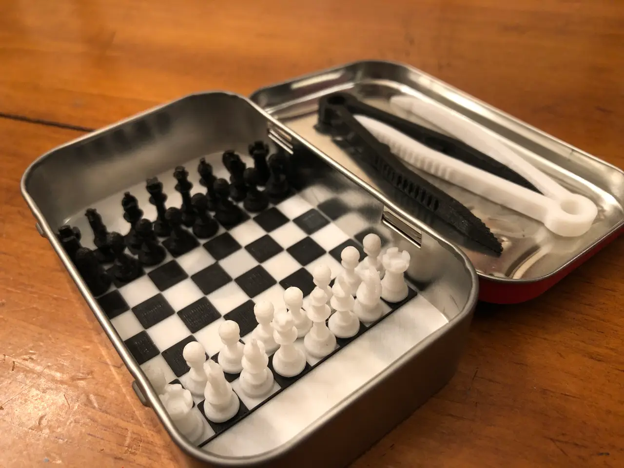 Mini Chess for Altoid Tin — modelo 3D