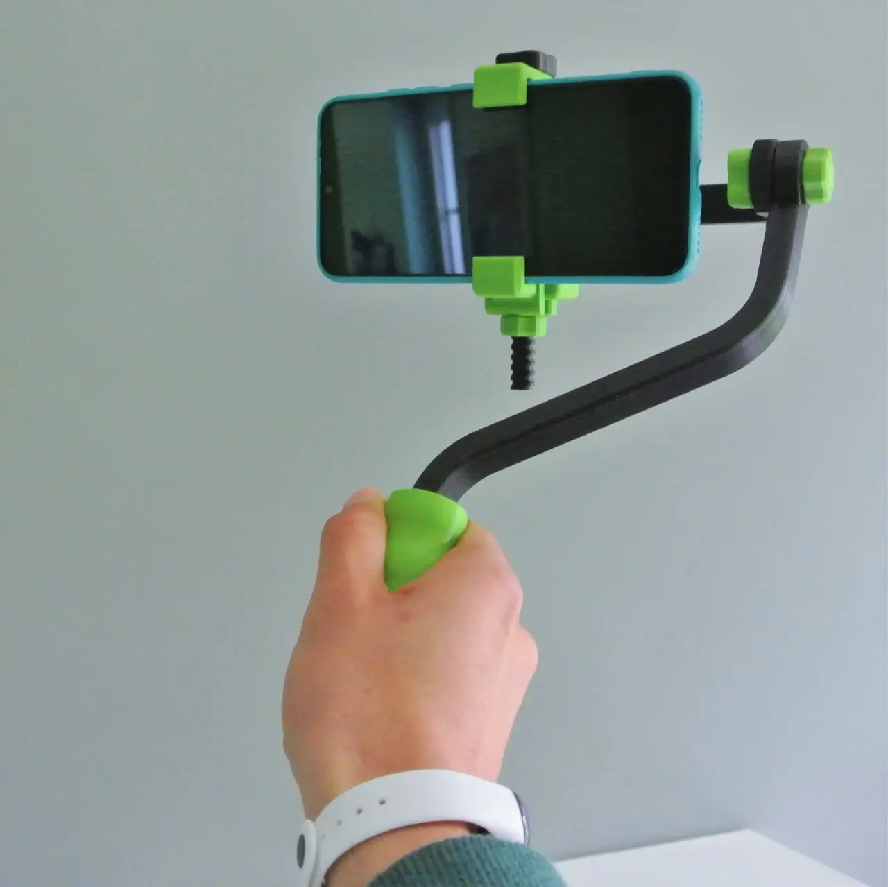 Camera support for smartphone video — modelo 3D
