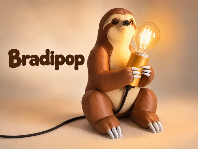 Bradipop -sloth shaped e14 table lamp- — modelo 3D