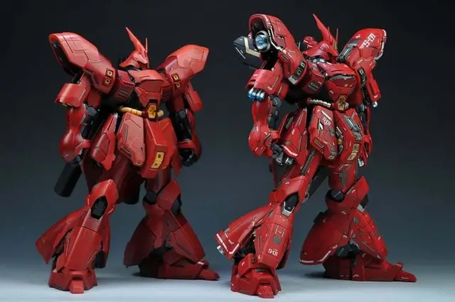Gundam: Sazabi Ver KA — modelo 3D