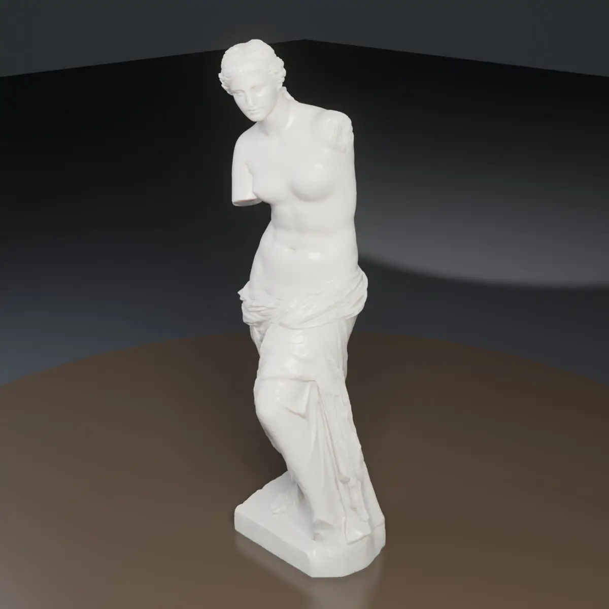 Venus de Milo (Aphrodite of Milos) - Classical Museum Statue — modelo 3D