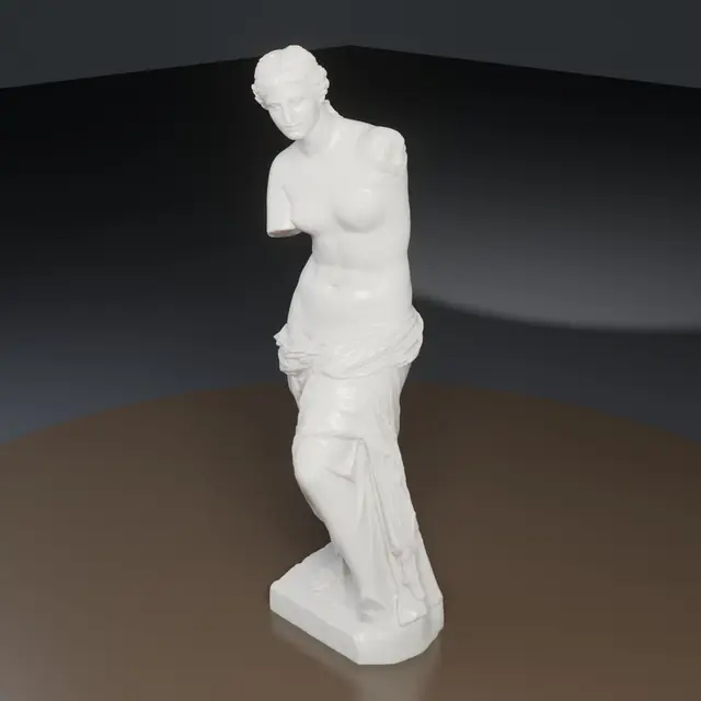 Venus de Milo (Aphrodite of Milos) - Classical Museum Statue — modelo 3D