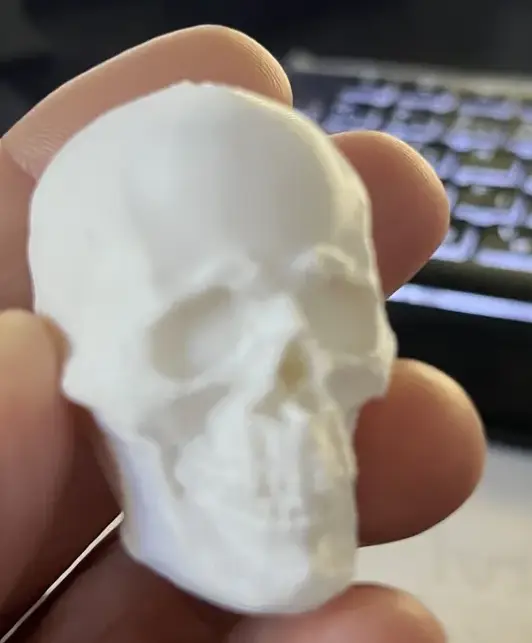 Lebka přívěšek — modelo 3D