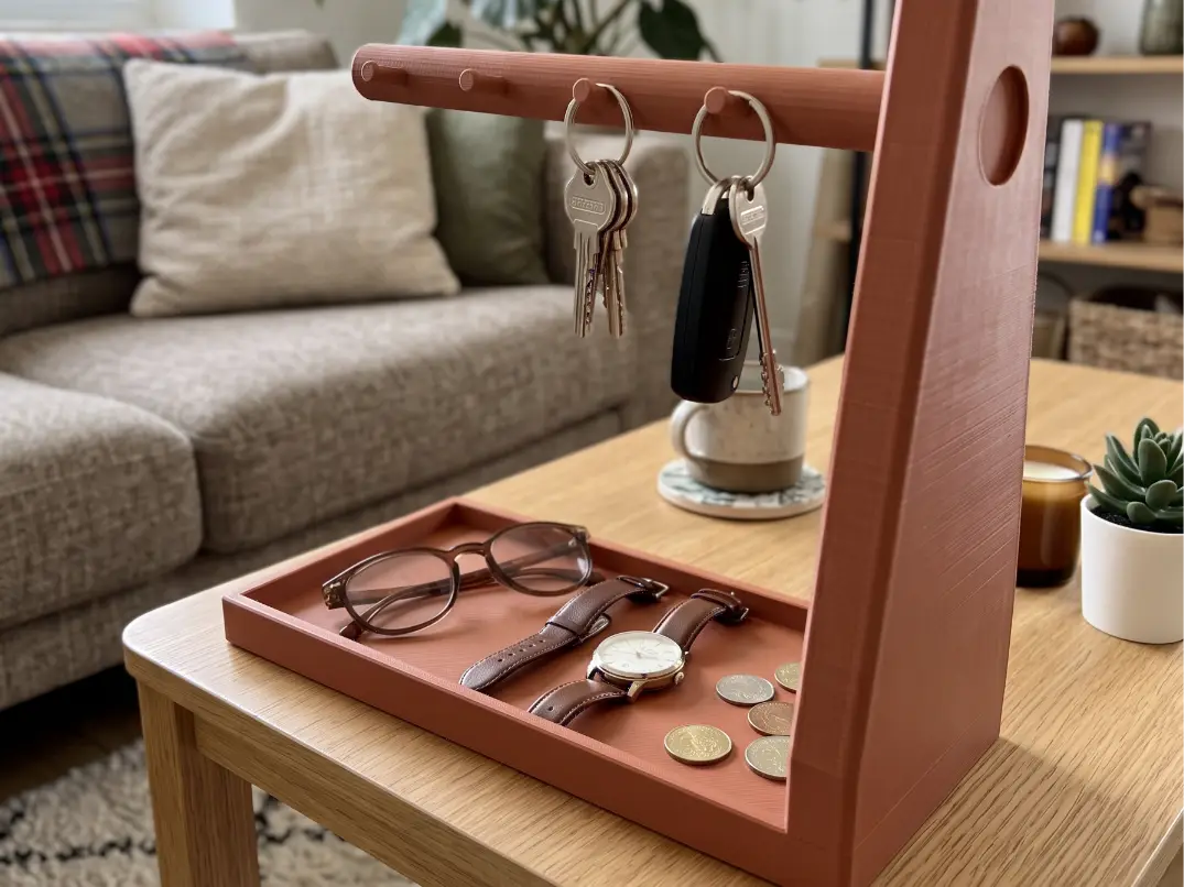 Escale Tray | Key Holder & Desk/Entryway Catchall — modelo 3D