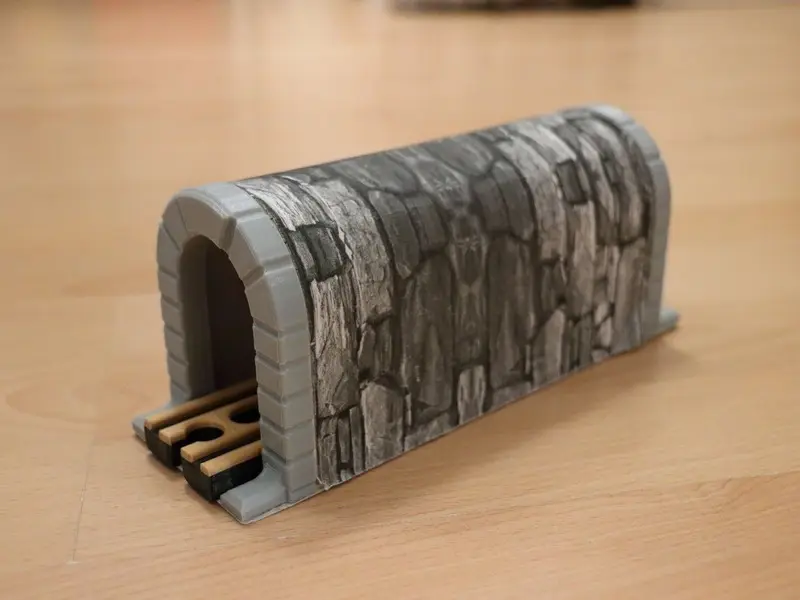 Ikea train tunnel — modelo 3D