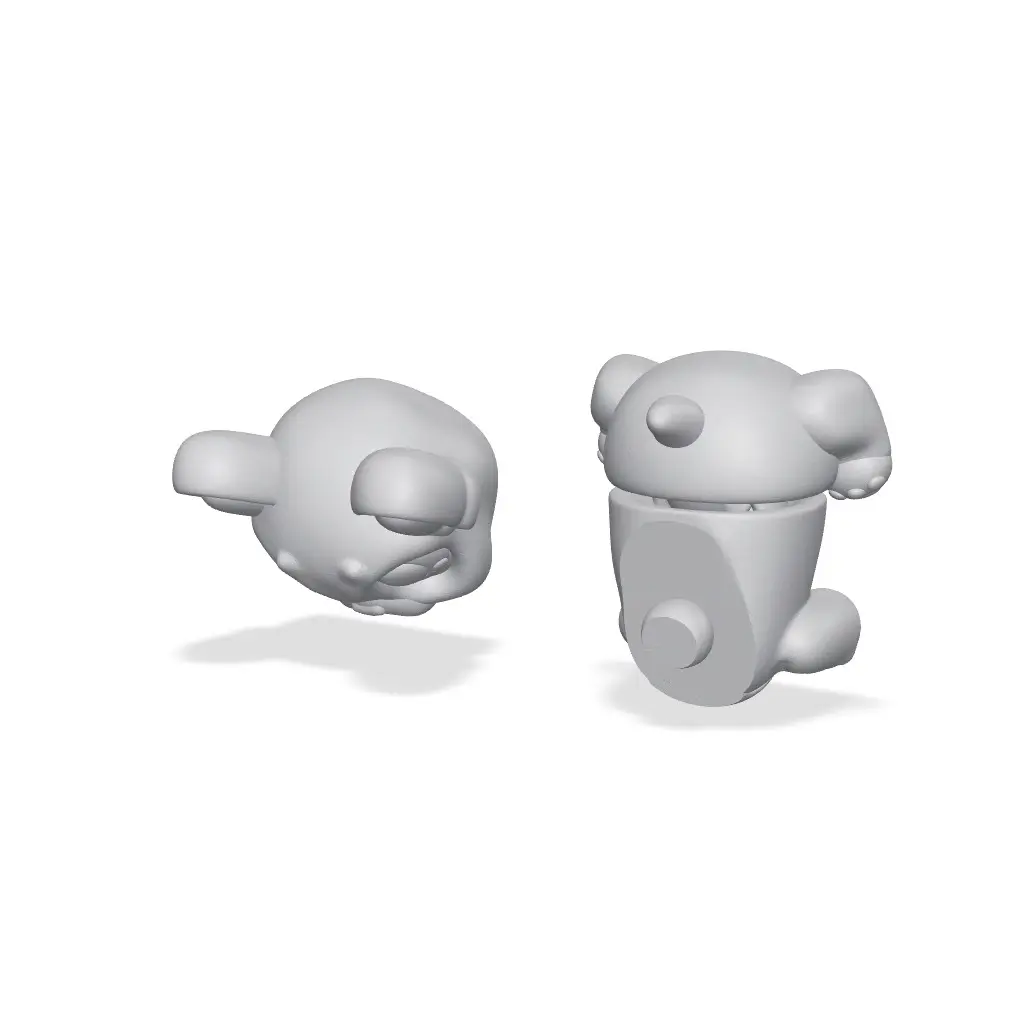 FREE French Bulldog Flexi - Print in Place- No Support — modelo 3D