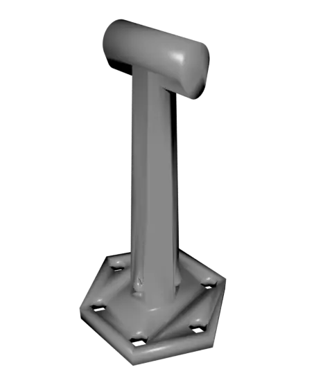 The Abyssal Tech-Reef Headset Throne — modelo 3D