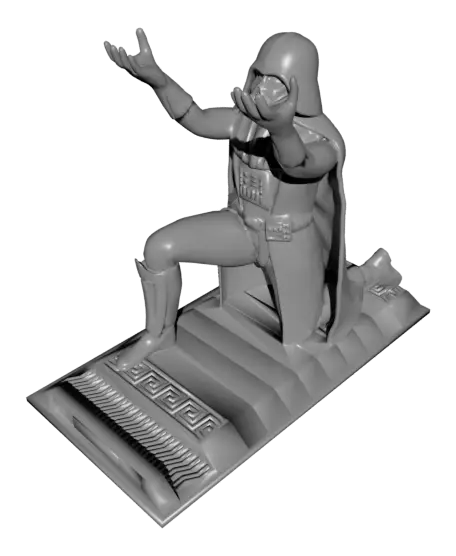 Darth Vader Pen and Phone Holder — modelo 3D