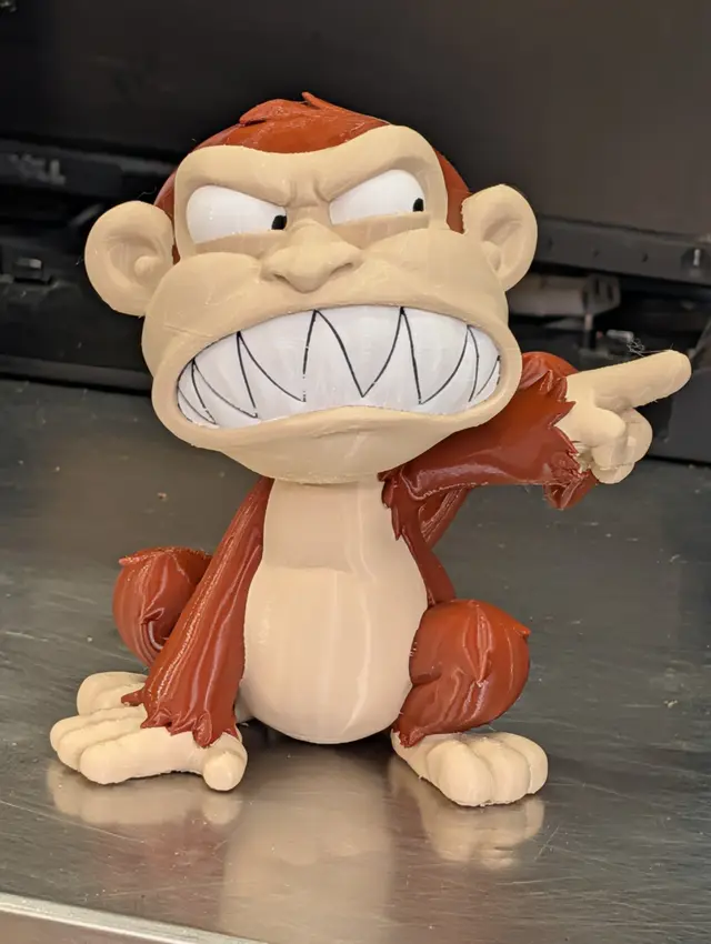 Evil Monkey — modelo 3D