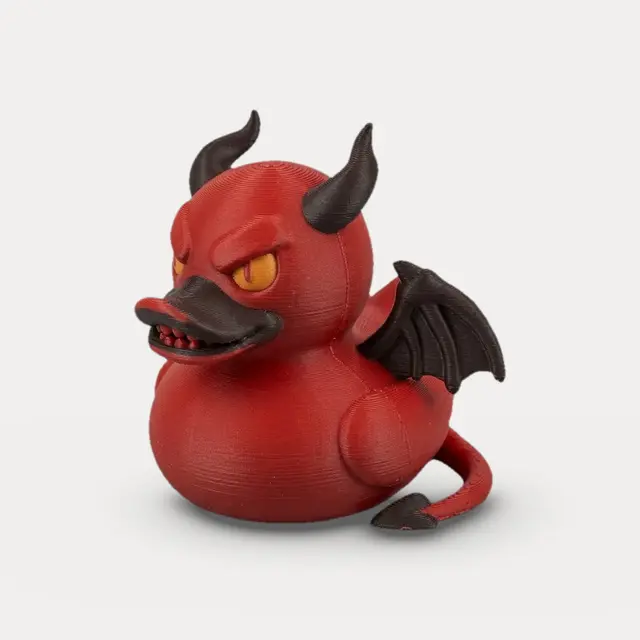 Demon Rubber Duck - Horror Figurine — modelo 3D