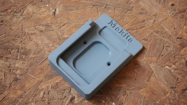 Makita battery holder — modelo 3D