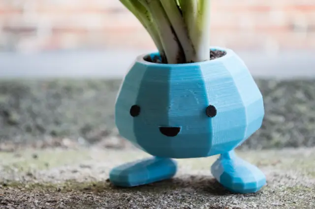 Oddish Planter with Snap Together Legs! — modelo 3D