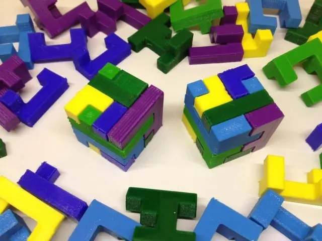 Printable Interlocking Puzzle #2 — modelo 3D