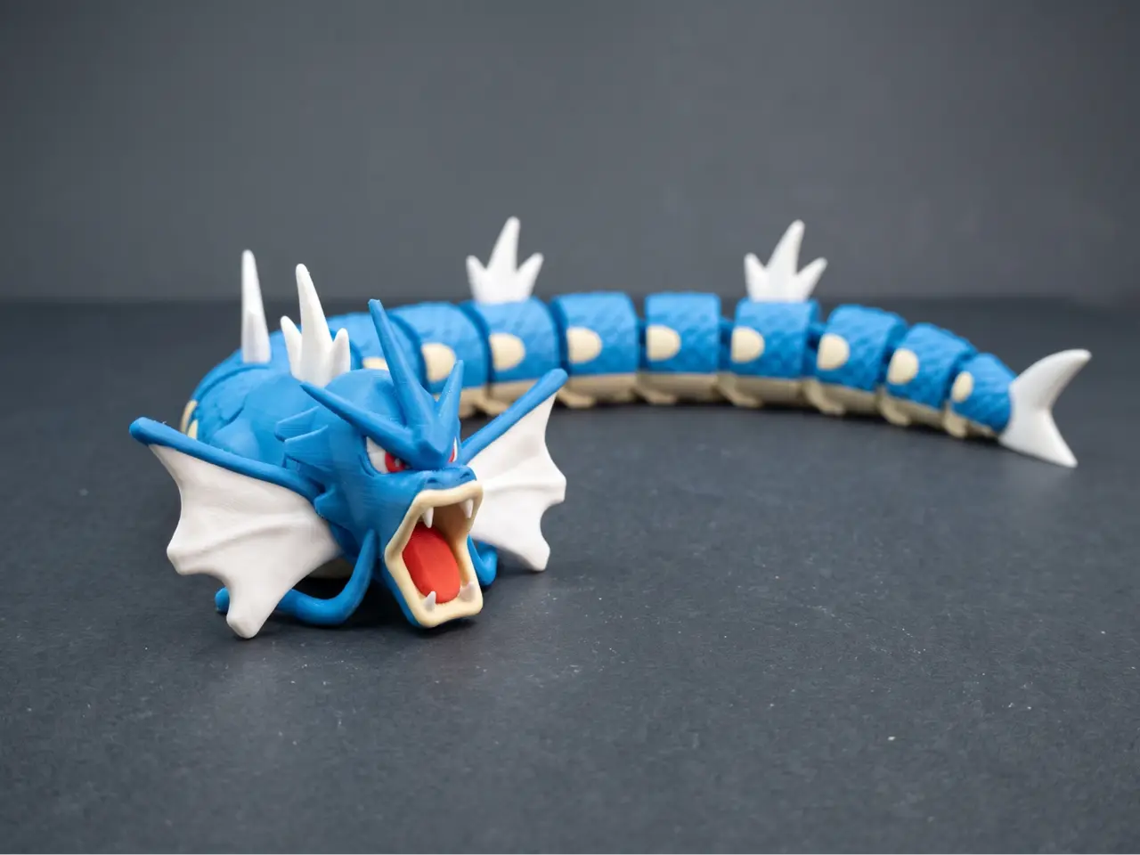 Wrath of the Sea - Flexi Gyarados articulated — modelo 3D