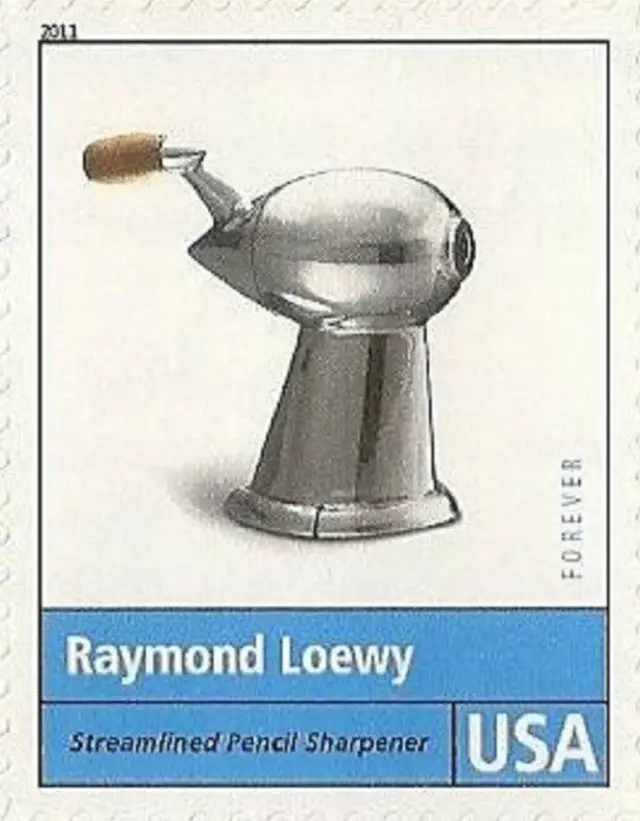 Raymond Loewy Streamline Pencil Sharpener — modelo 3D