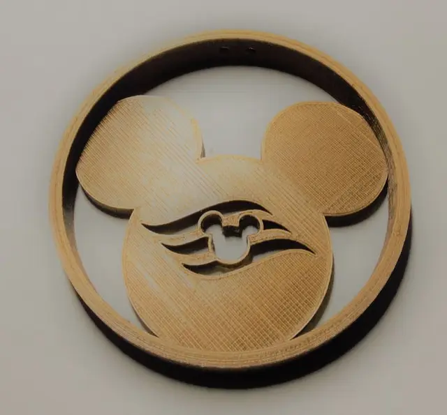 Disney Cruise Mickey Ornament — modelo 3D