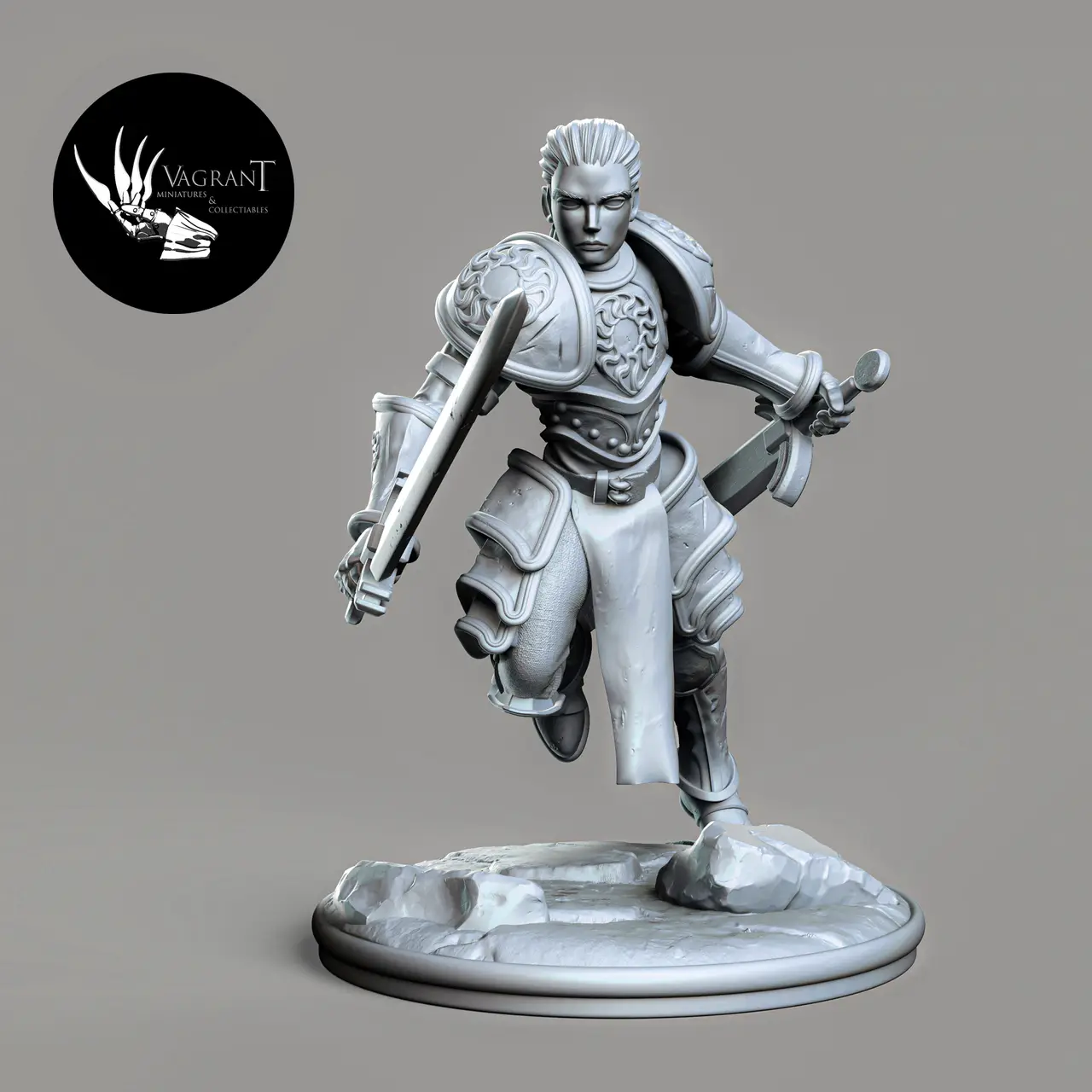 Fantasy Knight — modelo 3D