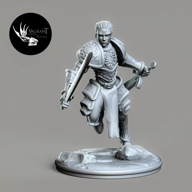 Fantasy Knight — modelo 3D