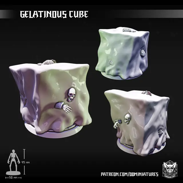 Gelatinous Cube [Gelatinous Cube] — modelo 3D