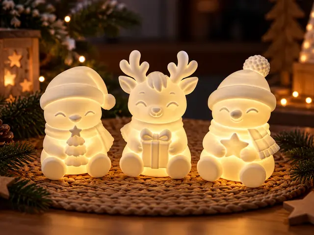 Magische Weihnachtsfreunde — modelo 3D