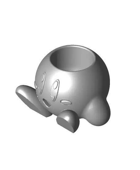 kirby pen holder 3mf — modelo 3D