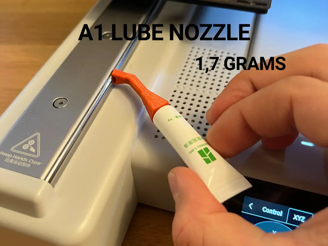 A1 / A1 Mini Lube Nozzle - Y-Axis Lubrication — modelo 3D