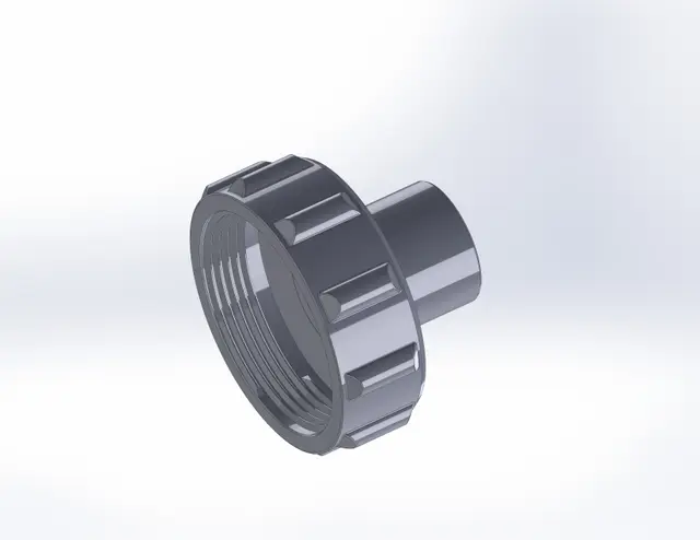 Cover with a branch pipe for the INTEX filter — modelo 3D
