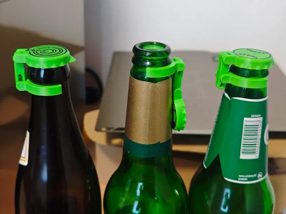 Biercap-Flaschenverschluss-Universal-Glasflaschen — modelo 3D