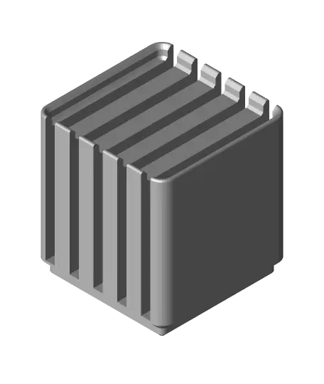 Gridfinity Ruler Holder — modelo 3D