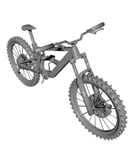 Mountain Bike — modelo 3D