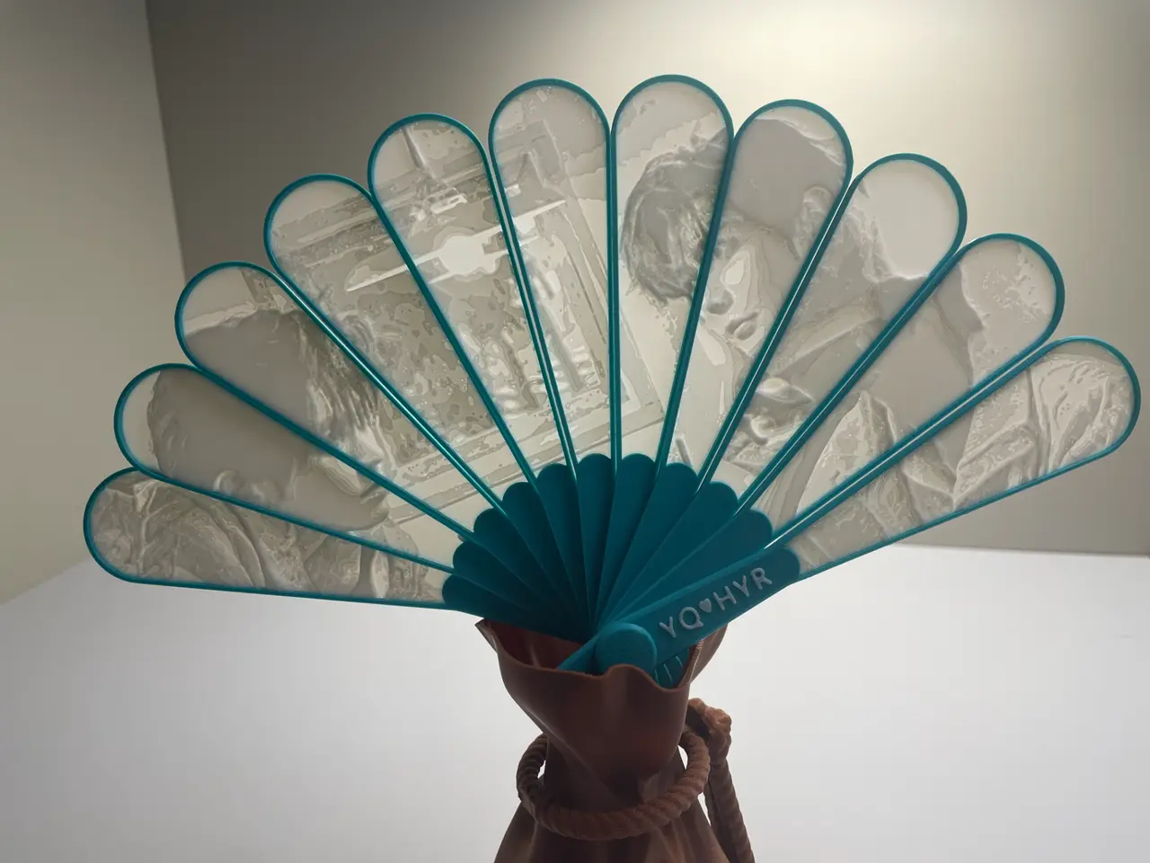 云熠浮雕扇-10月15号微博最新图片 — modelo 3D