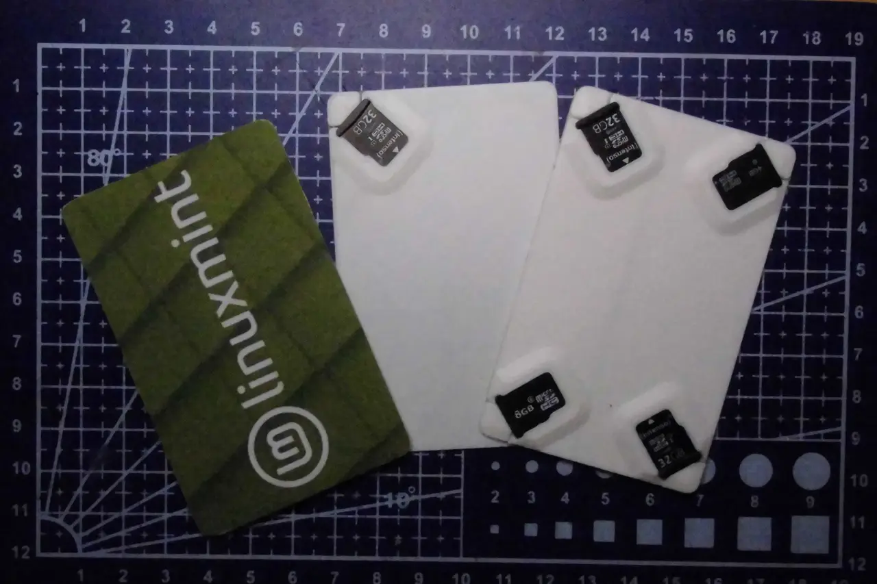 MicroSD Card Creditcard — modelo 3D