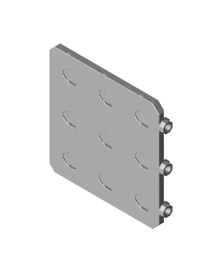 6x6 MU - Simple Bolt-Locked Shelf — modelo 3D