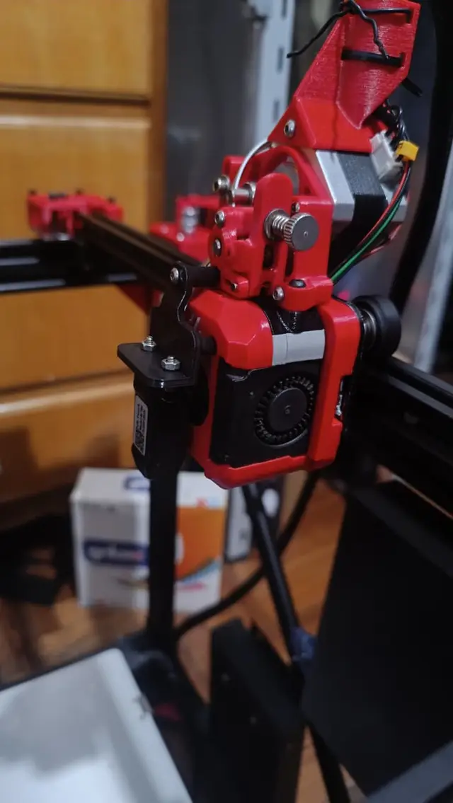 Dragon Burner CR-Touch mount bracket — modelo 3D