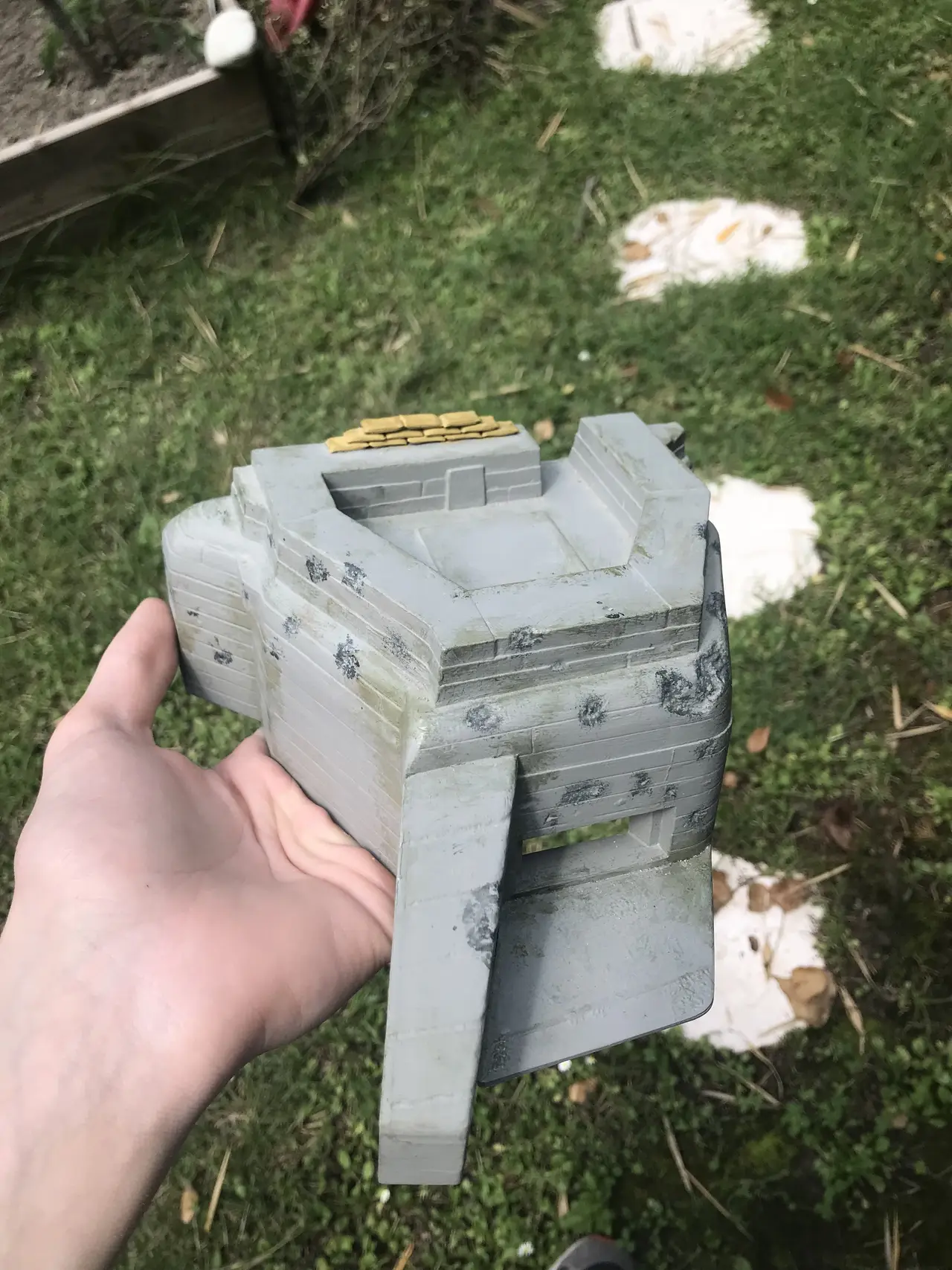 Bunker WW2 1:72 — modelo 3D