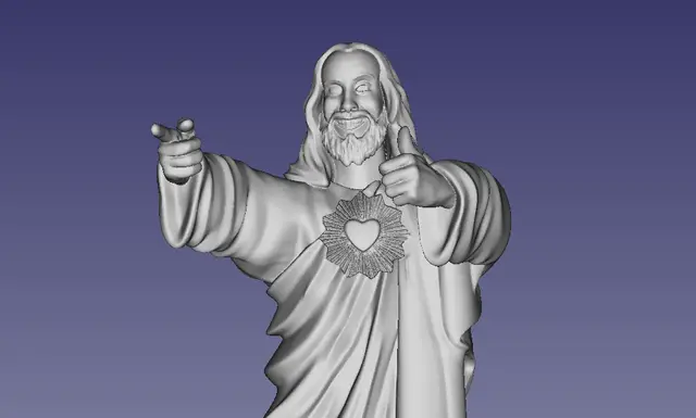 Jesus from dogma (Buddy Christ) — modelo 3D